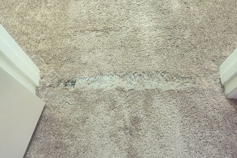 Seam repair before repair