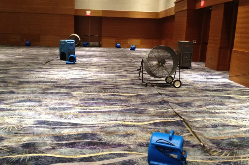 Water damage restretch